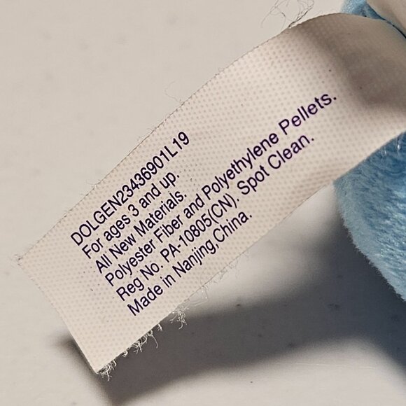 Peeps Marshmallow Easter Bunny 6 Inch Rabbit Blue Plush Stuffed Animal Toy Ruz - Picture 7 of 8